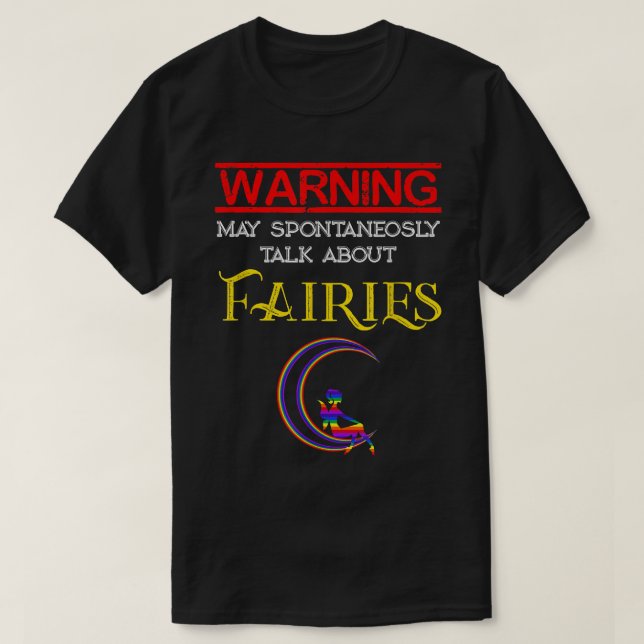 Camiseta Fantasy Warning May Spontaneamente Fala Sobre Fair (Frente do Design)