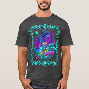 Camiseta Fantasy Whimsic Forest Night