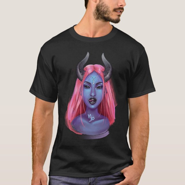 Camiseta Fantasy Zodiac Capricorn (Frente)