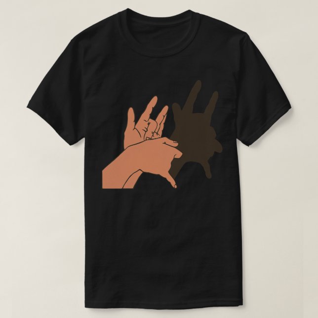 Camiseta Fantoche da Sombra do Diabo (Frente do Design)