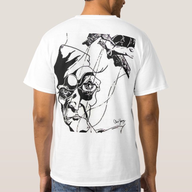 Camiseta Fantoche torcido (Verso)