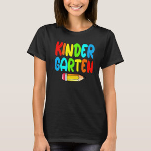 Camiseta Fantoches de Jardim de Infância para Crianças do J