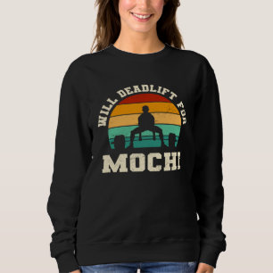 Camiseta Fará Levantamento de Peso por Mochi  Humor de Bolo