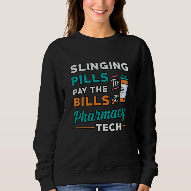 Camiseta Faracy Technician Slinging Pills Farmacêutica Gift (Frente)