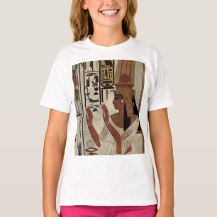 Camiseta Faraó Antigo Egito Túmulo mural grafite Arte