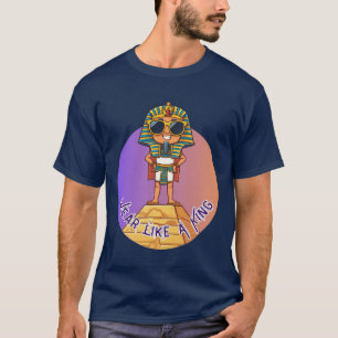 Camiseta Faraó Moderno: Vista como um Rei