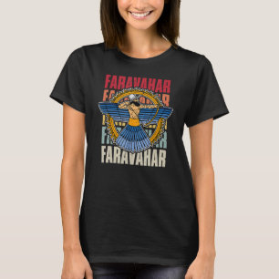 Camiseta Faravahar Zoroastranismo Zarathustra Símbolo filós