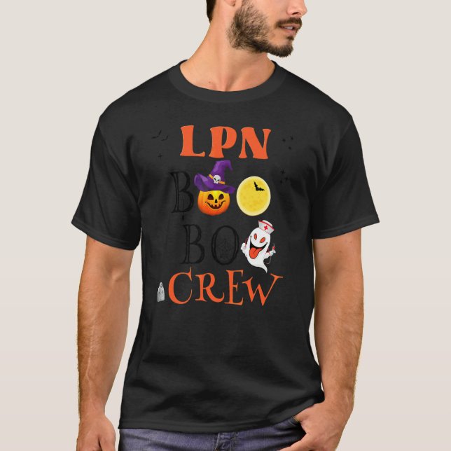 Camiseta Farda de Enfermeira de Halloween Combinando (Frente)