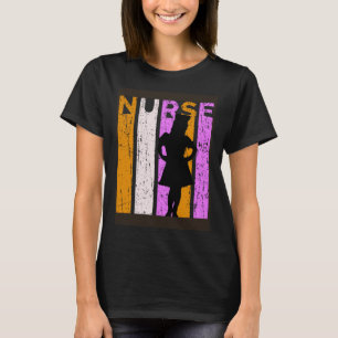 Camiseta Farda de Enfermeira de Halloween Laranja Truque Tr