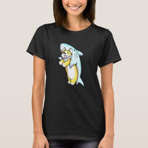 Camiseta Farda de Tubarão Corgi Roupa