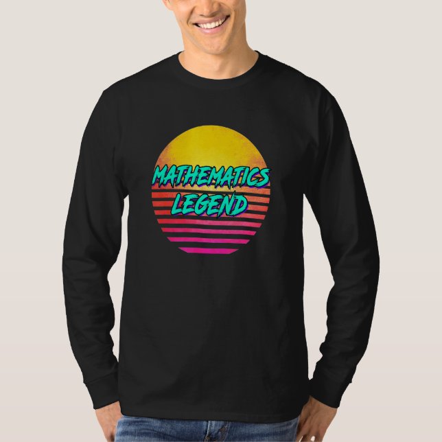 Camiseta Fardamento de Matemático Matemática (Frente)