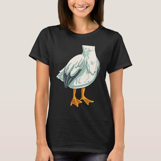 Camiseta Fardamento de Pelicano (Frente)