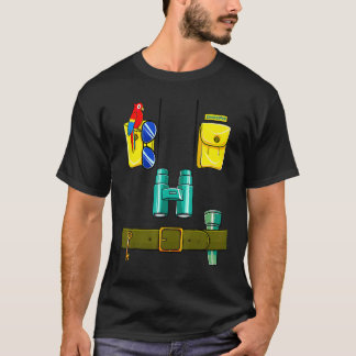 Camiseta Fardamento de tratador de zoológico Halloween DIY 