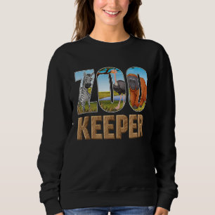Camiseta Fardamento de Zookeeper Savana Africana Guarda do