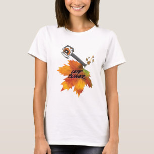 Camiseta Fardão de Outono de Soprador de Folhas