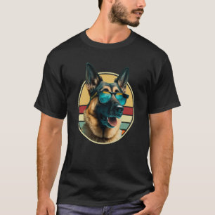 Camiseta Fardo de Fantasia de Cachorro Pastor Alemão Mãe Pa