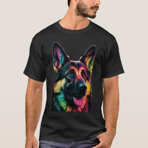 Camiseta Fardo de Fantasia para Cão Pastor Alemão Mãe Pai