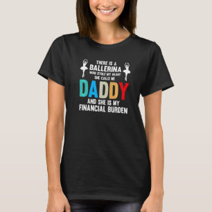 Camiseta Fardo Financeiro Dela Dança Pai Ballet Masculino