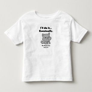 Camiseta Farei Eventualmente - Grumpy Cat Engraçado para Cr