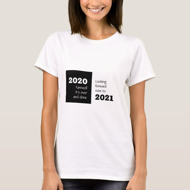 Camiseta FAREWELL 2020 | Perspectivas para 2021 | Ano Novo (Frente)