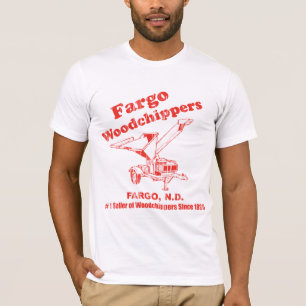 Camiseta Fargo WoodChippers afligido