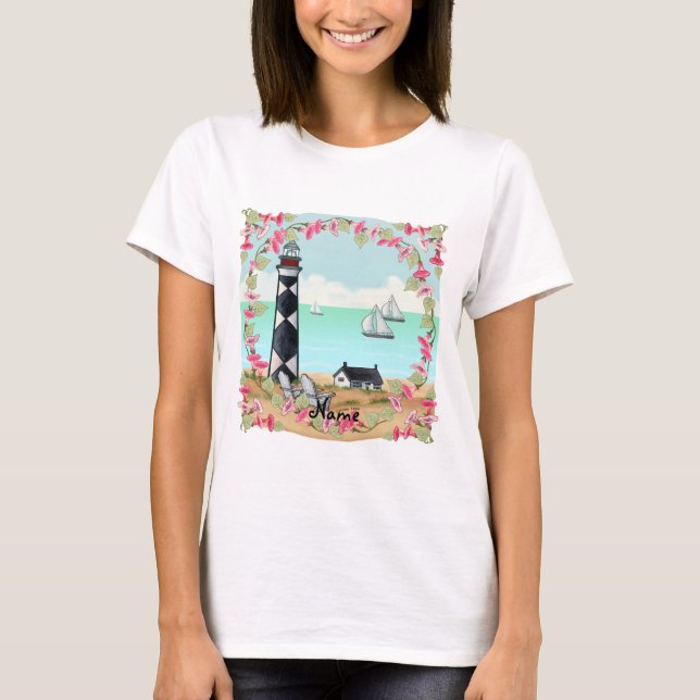 Camiseta Farinha de Cape Lookout (Frente)