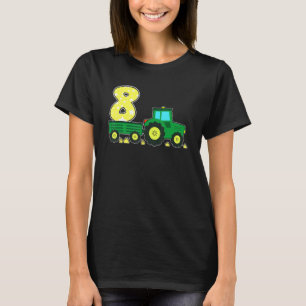 Camiseta Farinha de Festa de aniversário de Trator de Fazen