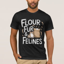 Camiseta Farinhas, Peles e Felinos