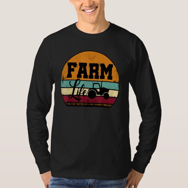 Camiseta Farm Life Graphic Agriculture Agriculteur Farmer T (Frente)