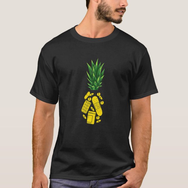 Camiseta Farmacêutica Aloha Pineapple (Frente)