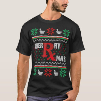 Camiseta Farmacêutica de docinho de Natal Febre Tech Merry 