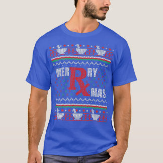 Camiseta Farmacêutica de Tecnologia Farmacêutica Merry Xmas