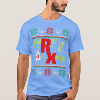 Camiseta Farmacêutica de Tecnologia Farmacêutica Merry Xmas