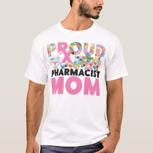 Camiseta Farmacêutica Farmácia Orgulhosa Mãe