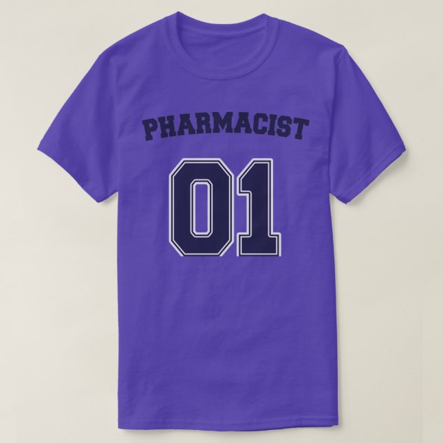 Camiseta farmacêutico 86 (Frente do Design)