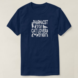 Camiseta Farmacêutico ama Gatos