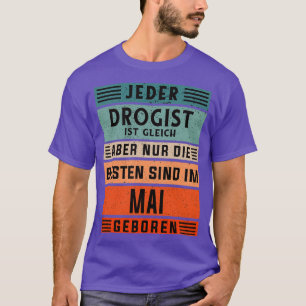 Camiseta Farmacêutico Aniversário nascer
