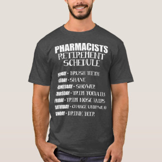 Camiseta Farmacêutico Aposentado Regime de Farmacovigilânci