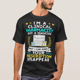 Camiseta Farmacêutico Clínico Posso Fazer Sua Receita D