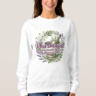 Camiseta Farmacêutico Curando Saúde Ervas Botânicas Apothec