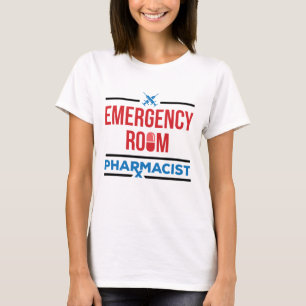 Camiseta Farmacêutico de Sala de Emergência