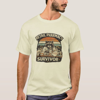 Camiseta Farmacêutico de Varejo Sobrevivente
