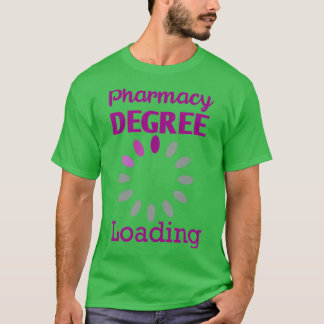Camiseta Farmacêutico Estudante Carregando Grau de Farmácia