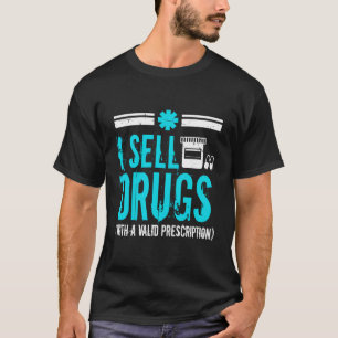 Camiseta Farmacêutico Farmácia Tecnologia Engraçada pelo Es