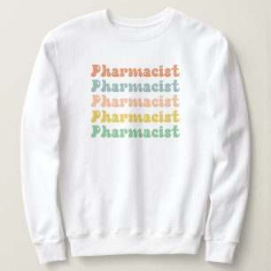 Camiseta Farmacêutico Farmacologia Retro Groovy