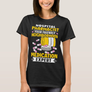 Camiseta Farmacêutico Hospitalar Especialista em Medicament