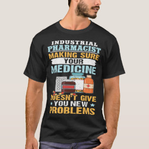 Camiseta Farmacêutico Industrial Fazer Com Certeza O Seu Me