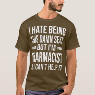 Camiseta FARMACÊUTICO Ix27m Então, eu posso ajudar com um P