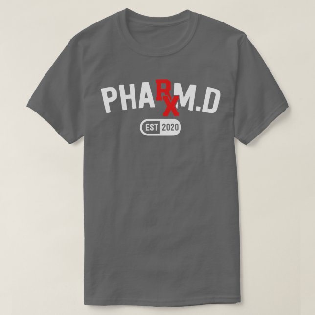 Camiseta Farmacêutico Oferece Farmácia Engraçada Estudante  (Frente do Design)