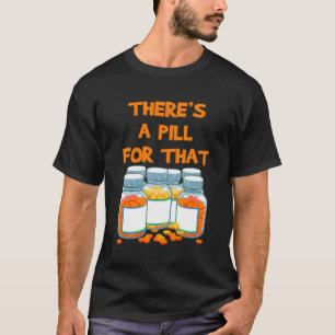 Camiseta Farmacêutico Pílulas Técnicas de Farmácia Estudant